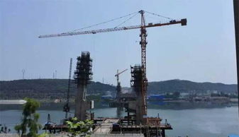方圆tc7030 24t塔式起重机高效率 服役丹江口汉江大桥建设